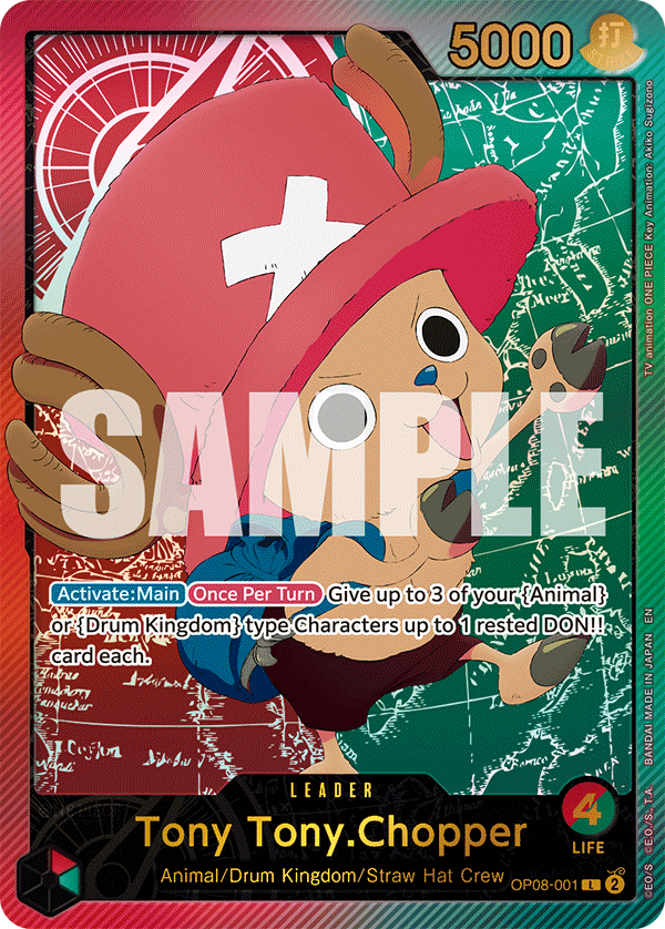 [OP08-001] Tony Tony.Chopper V3