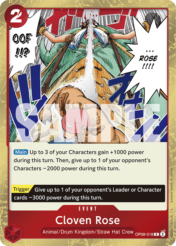 [OP08-018] Cloven Rose