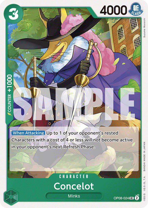 [OP08-024] Concelot