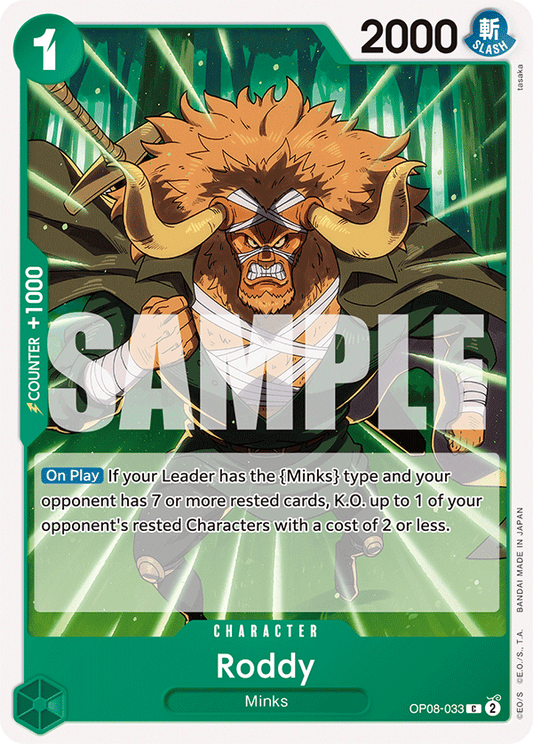 [OP08-033] Roddy