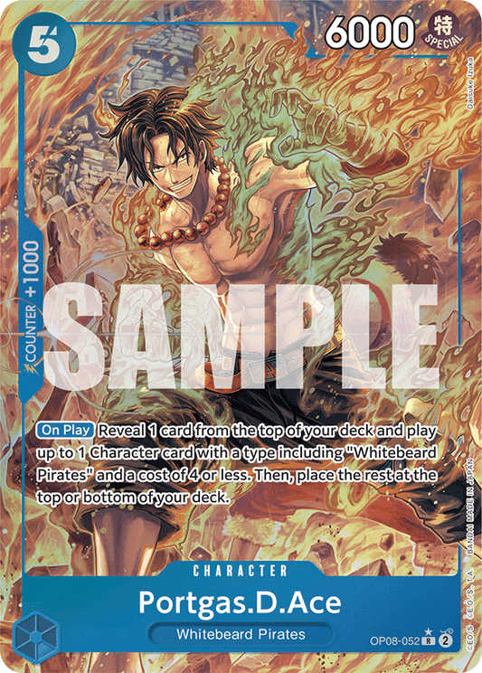 [OP08-052] Portgas.D.Ace V2
