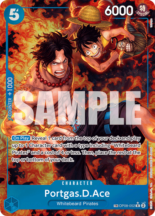 [OP08-052] Portgas.D.Ace V3