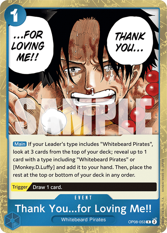 [OP08-053] Thank You...for Loving Me!!