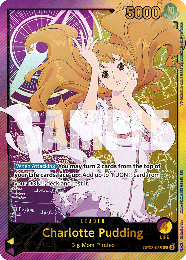 [OP08-058] Charlotte Pudding V3