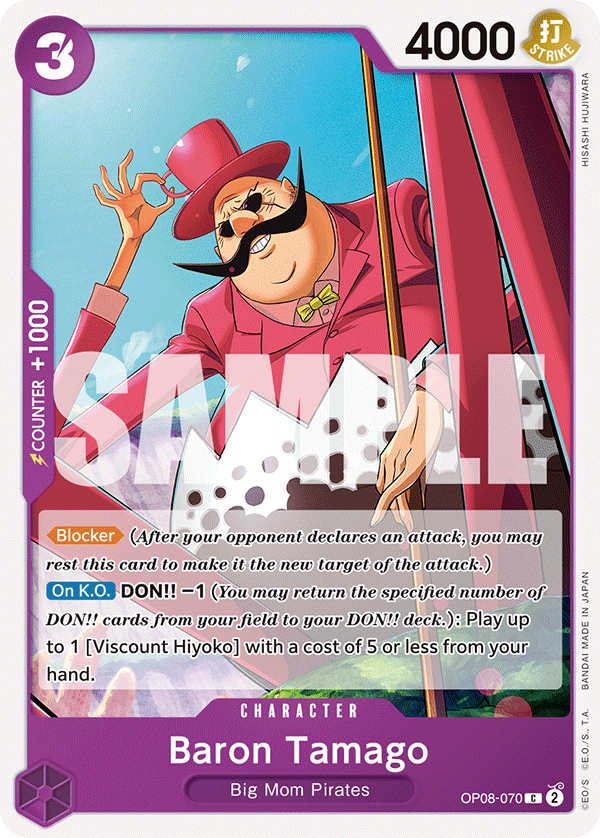 [OP08-070] Baron Tamago