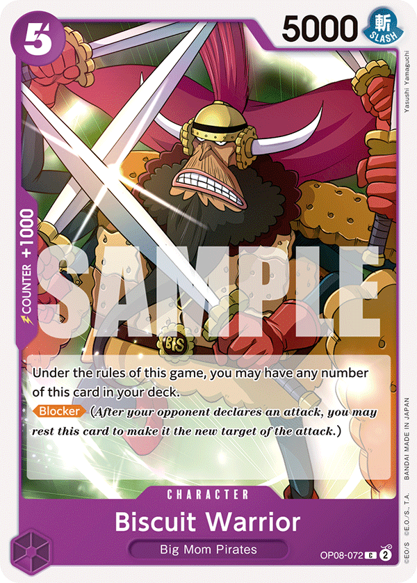 [OP08-072] Biscuit Warrior