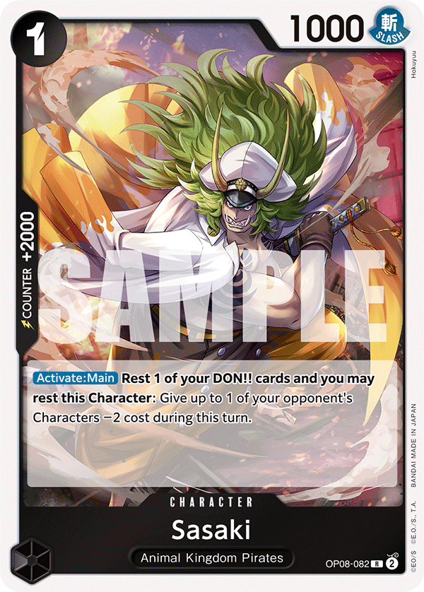 [OP08-082] Sasaki