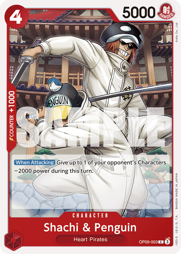 [OP09-003] Shachi & Penguin