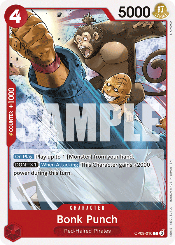 [OP09-010] Bonk Punch