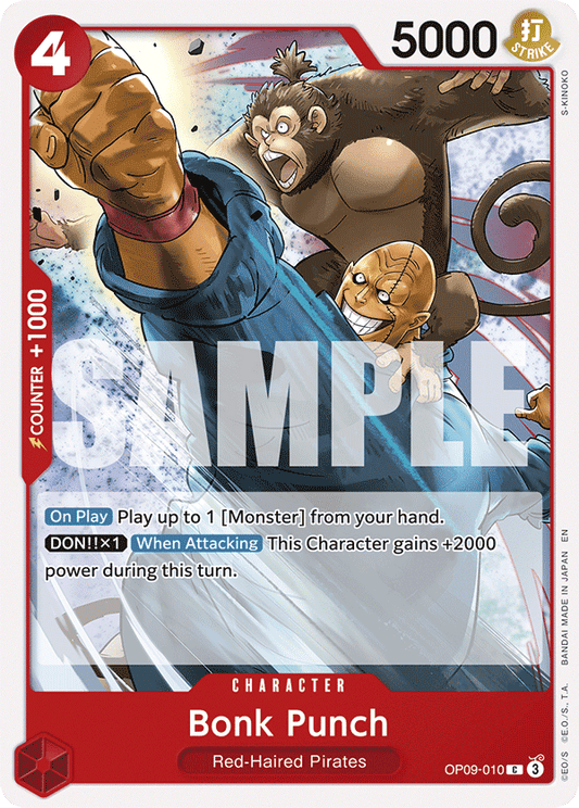 [OP09-010] Bonk Punch