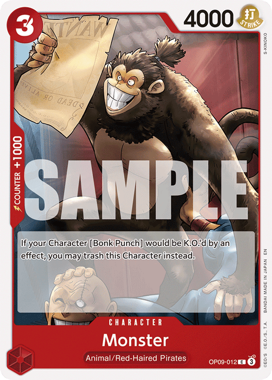 [OP09-012] Monster