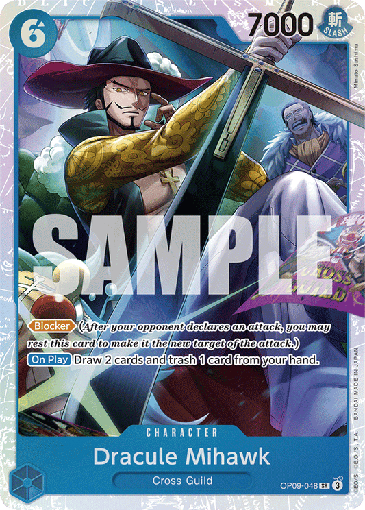 [OP09-048] Dracule Mihawk