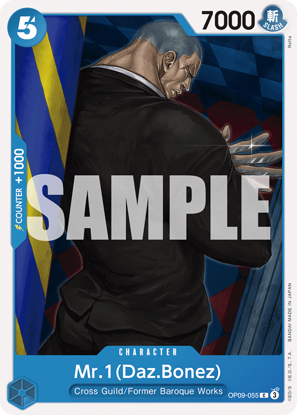 [OP09-055] Mr.1(Daz.Bonez)