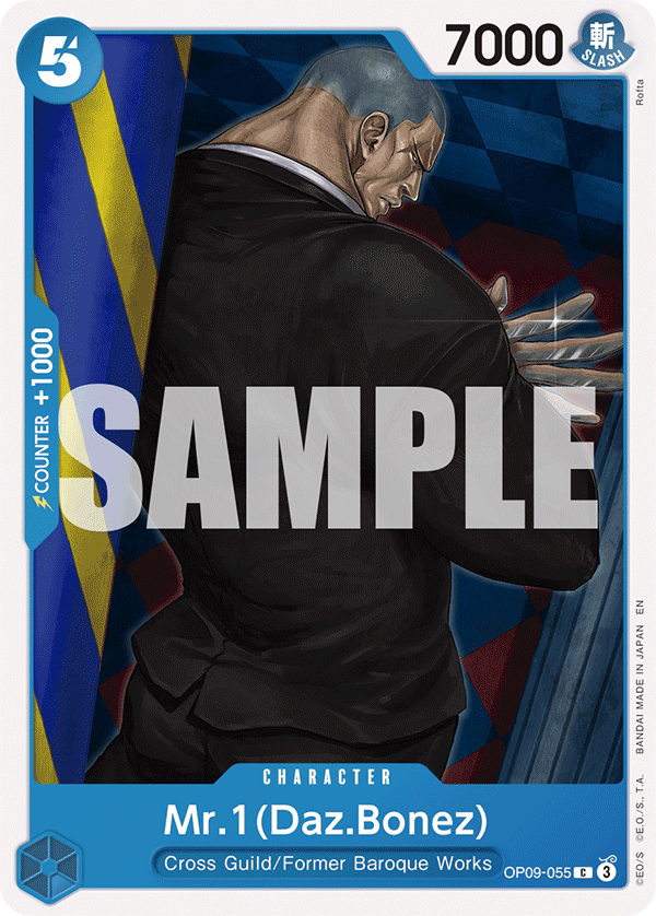 [OP09-055] Mr.1(Daz.Bonez)