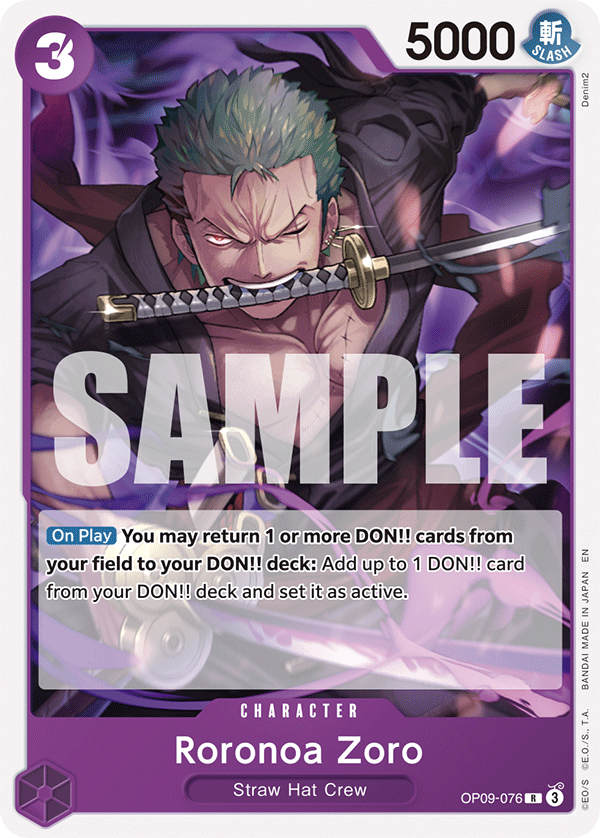 [OP09-076] Roronoa Zoro