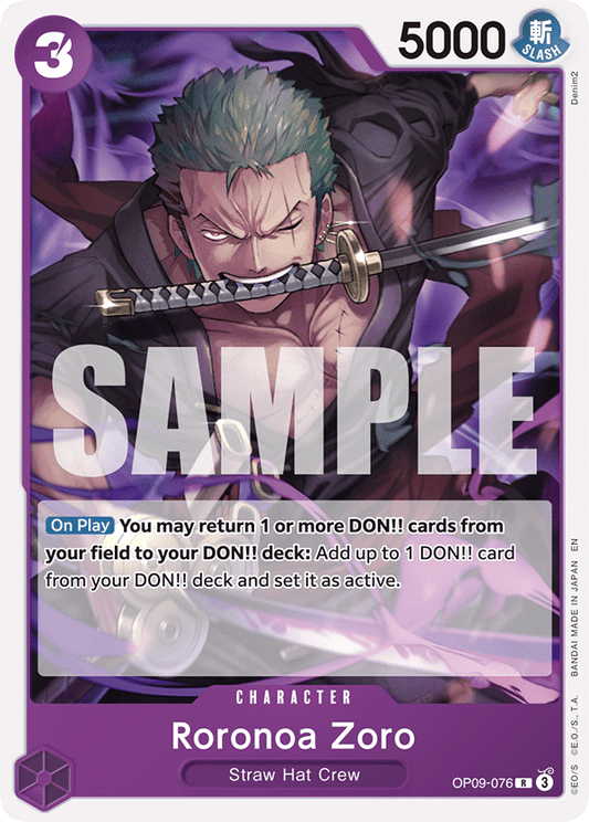 [OP09-076] Roronoa Zoro