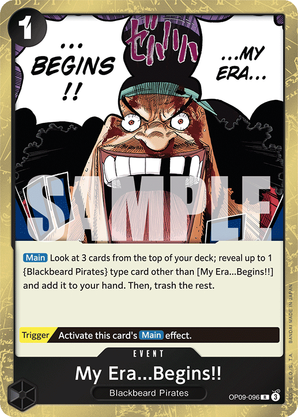 [OP09-096] My Era...Begins!!
