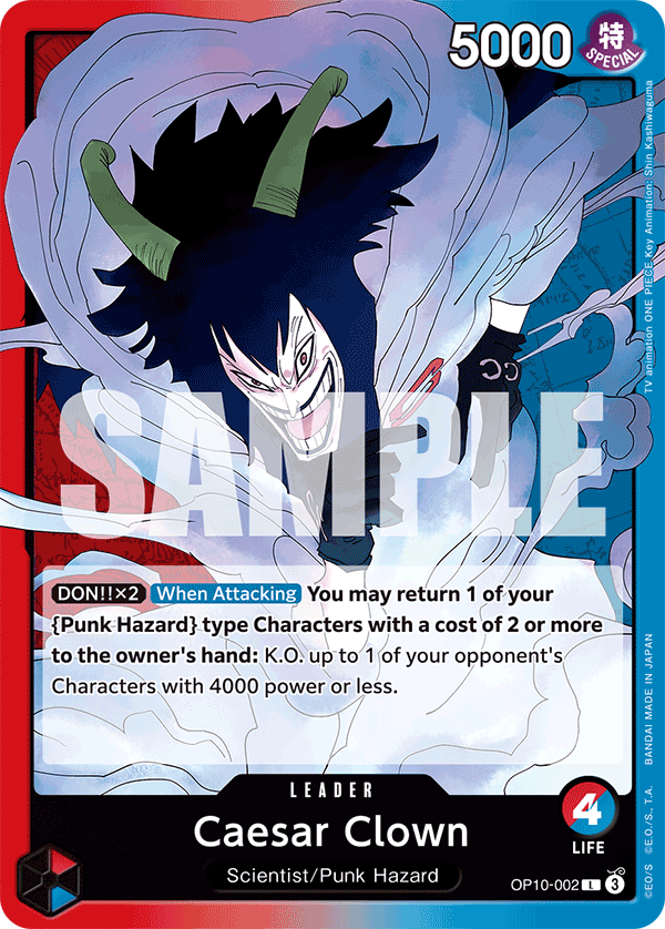 [OP10-002] Caesar Clown