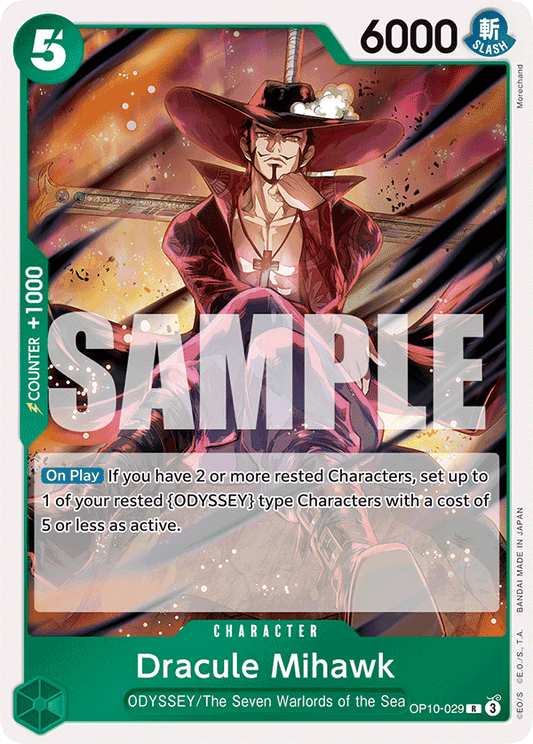 [OP10-029] Dracule Mihawk