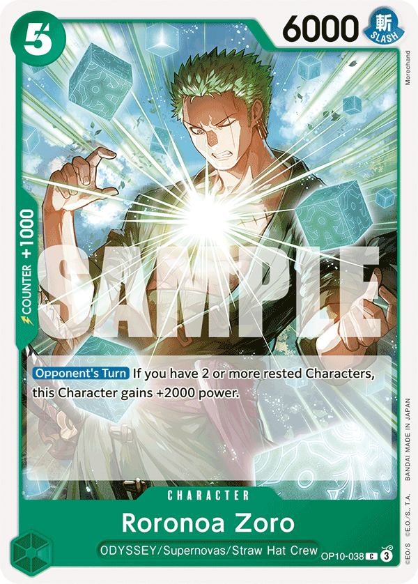 [OP10-038] Roronoa Zoro