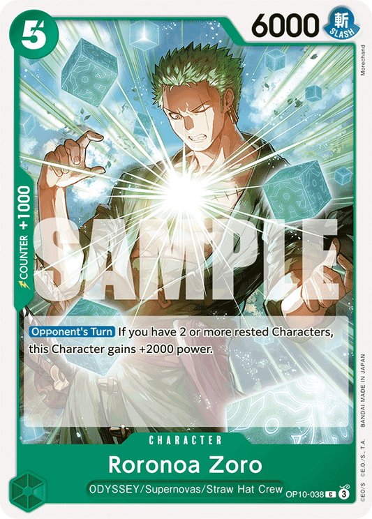 [OP10-038] Roronoa Zoro