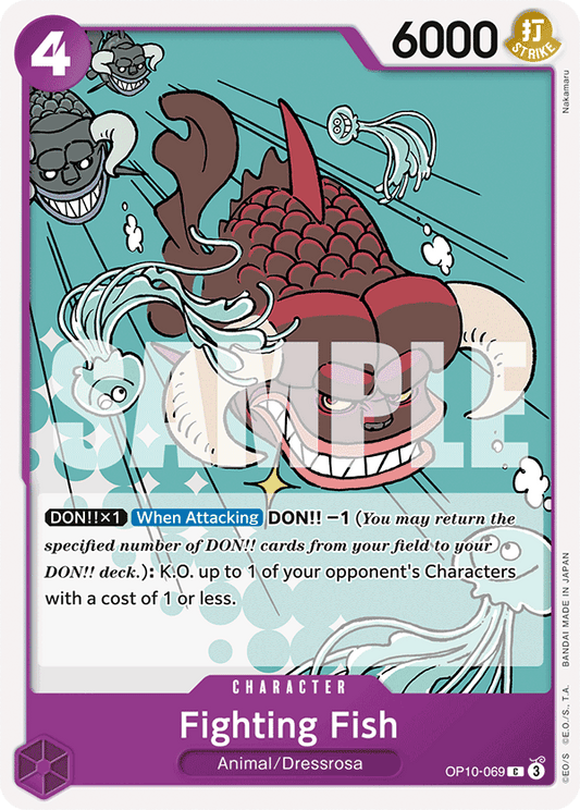 [OP10-069] Fighting Fish