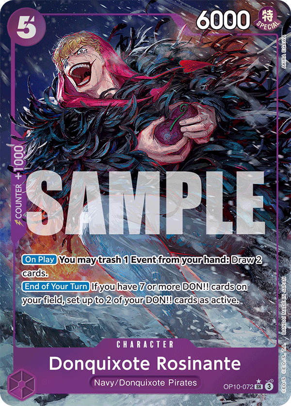 [OP10-072] Donquixote Rosinante V2