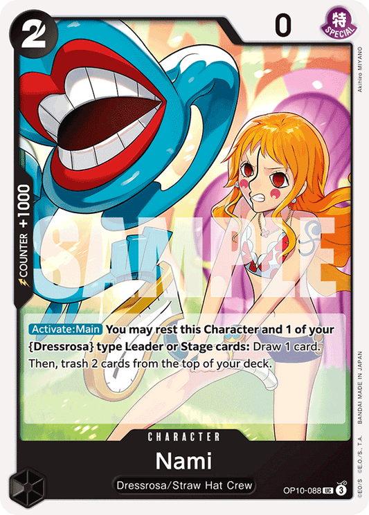 [OP10-088] Nami