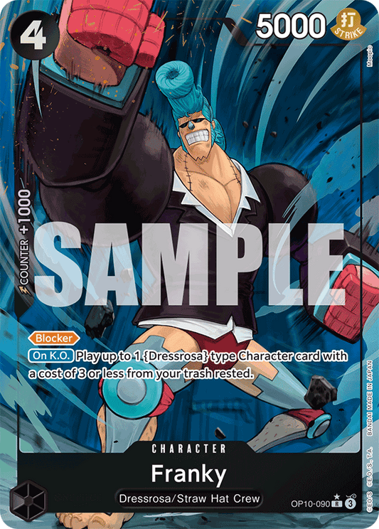 [OP10-090] Franky V2