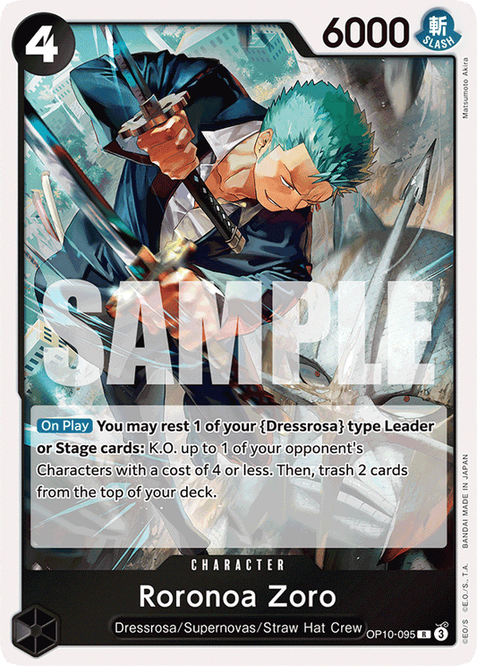 [OP10-095] Roronoa Zoro