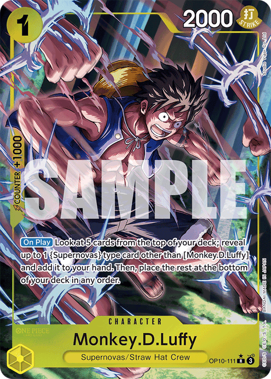[OP10-111] Monkey.D.Luffy V2