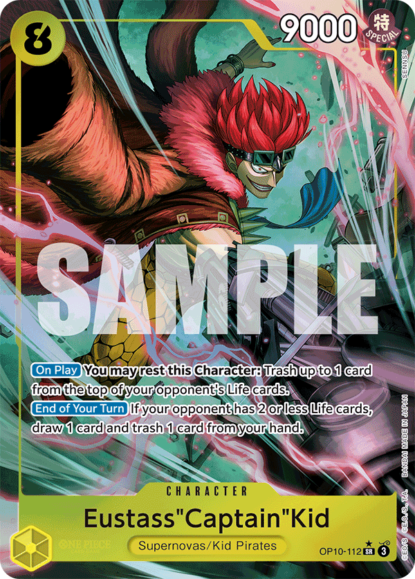 [OP10-112] Eustass"Captain"Kid V2
