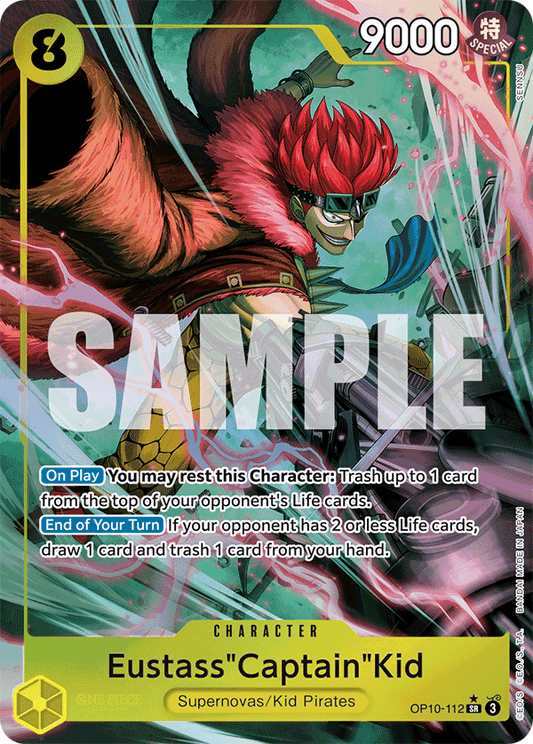 [OP10-112] Eustass"Captain"Kid V2