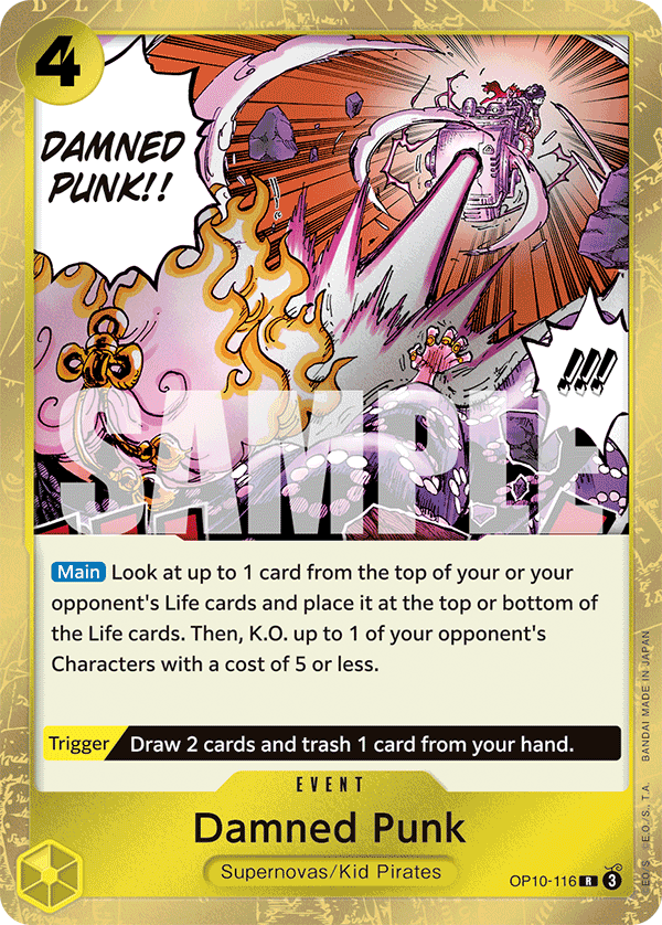 [OP10-116] Damned Punk
