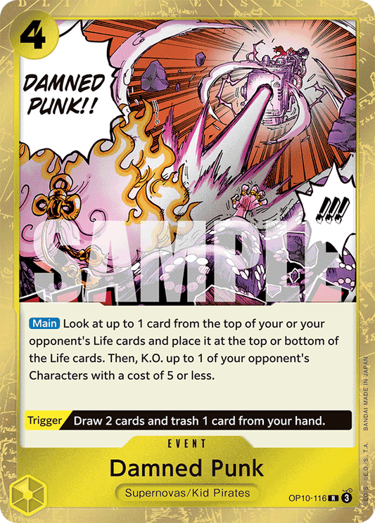 [OP10-116] Damned Punk