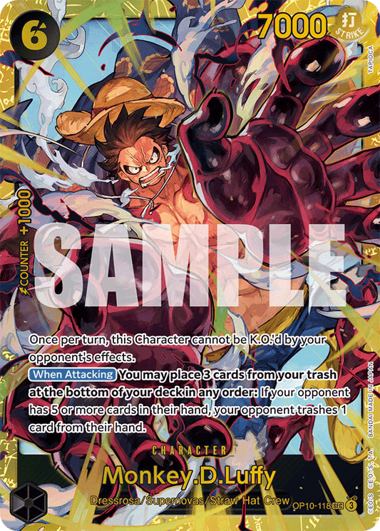 [OP10-118] Monkey.D.Luffy