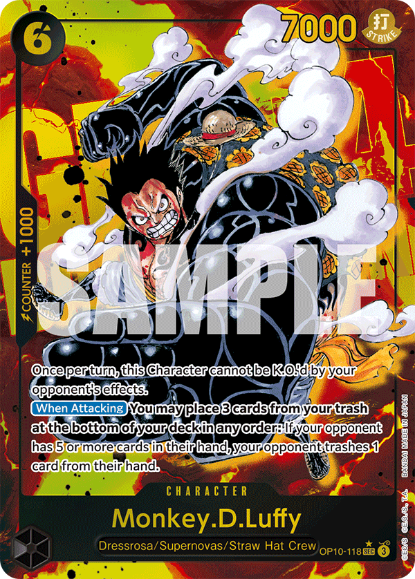 [OP10-118] Monkey.D.Luffy V2