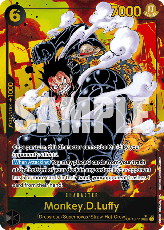 [OP10-118] Monkey.D.Luffy V2