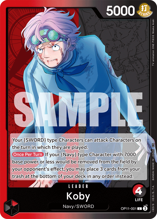 [OP11-001] Koby