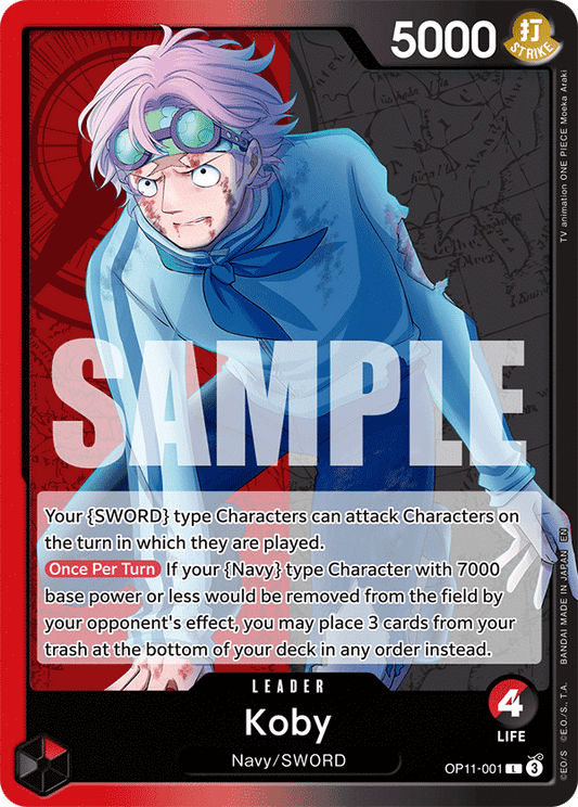 [OP11-001] Koby