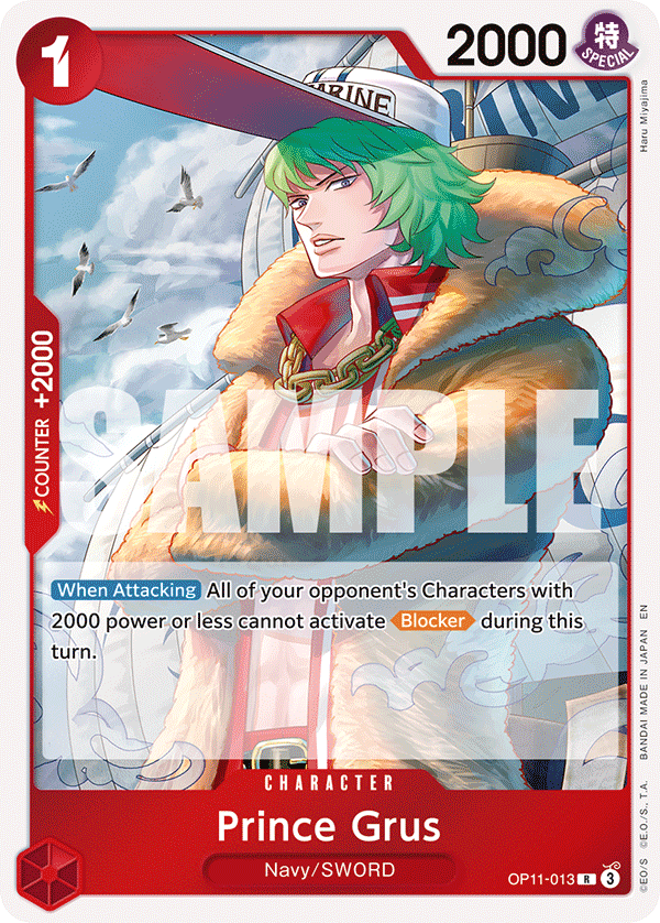 [OP11-013] Prince Grus