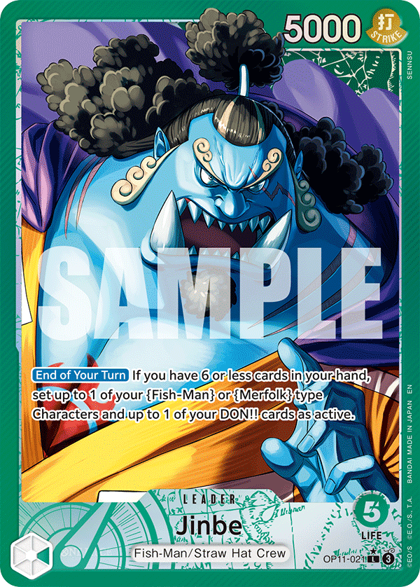 [OP11-021] Jinbe V2