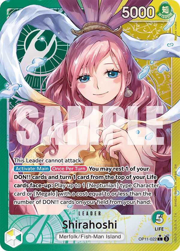 [OP11-022] Shirahoshi V2
