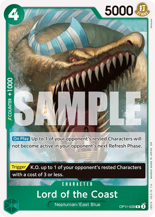 [OP11-028] Lord of the Coast