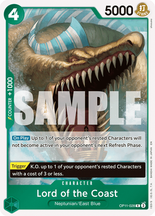 [OP11-028] Lord of the Coast