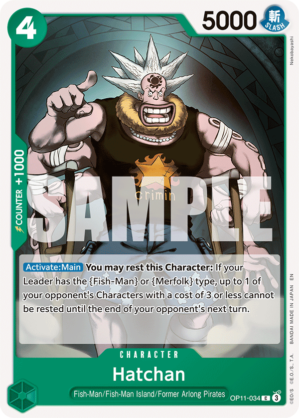 [OP11-034] Hatchan