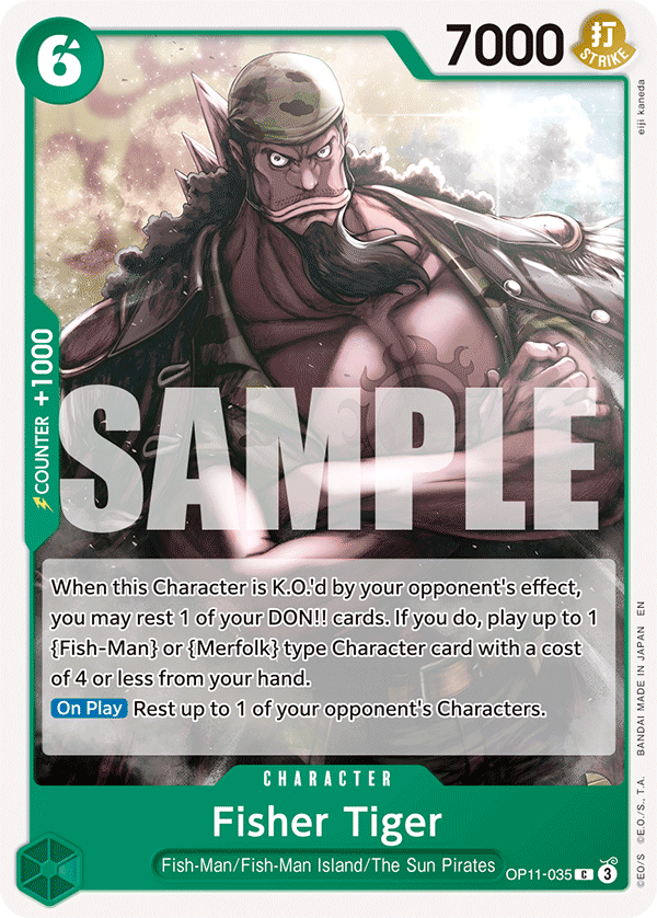 [OP11-035] Fisher Tiger