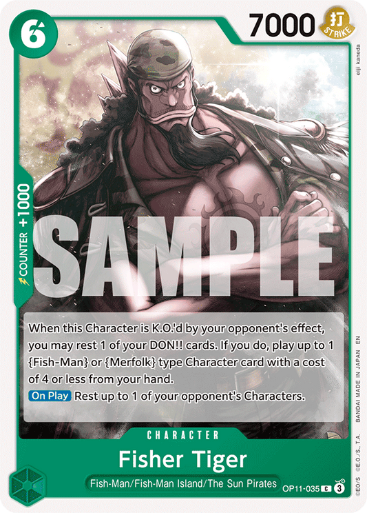 [OP11-035] Fisher Tiger