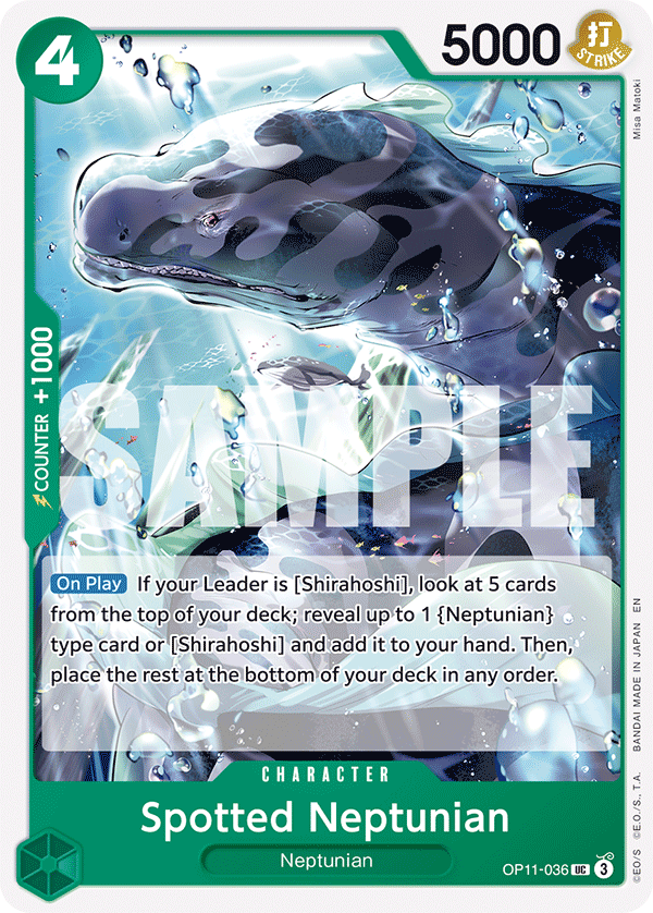 [OP11-036] Spotted Neptunian