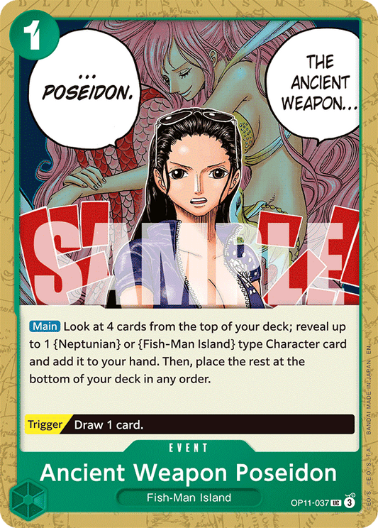 [OP11-037] Ancient Weapon Poseidon